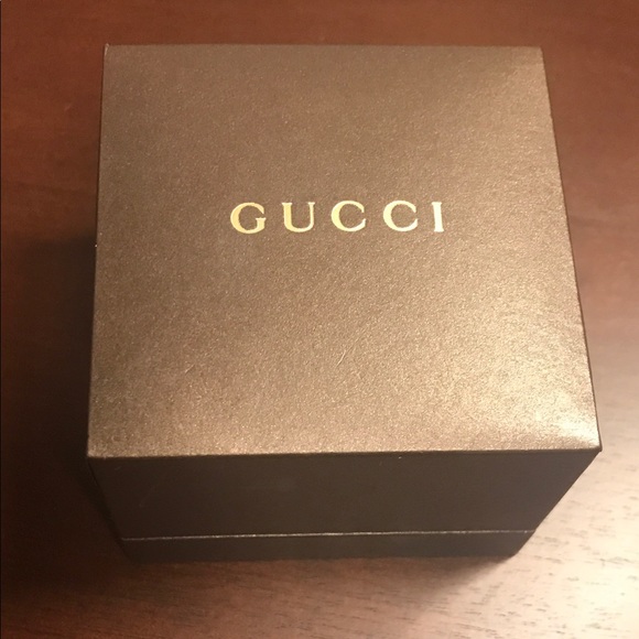 Authentic Gucci Diamond Band Ring Size 4,5 18k WG - Picture 7 of 7